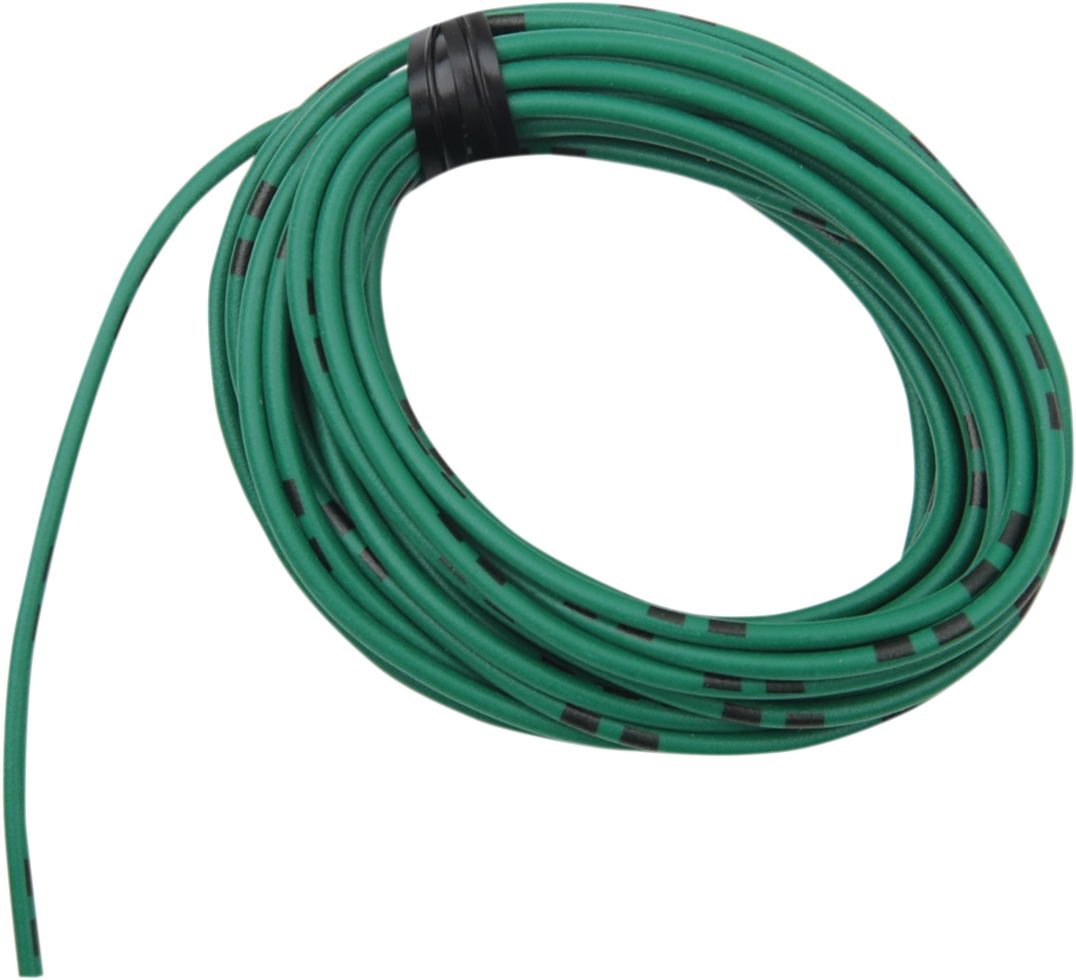 SHINDY COLORED WIRING WIRE OEM 14A 13' GREEN