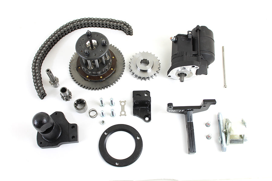 Electric Starter Motor Conversion Kit For Harley-Davidson 1958-1964