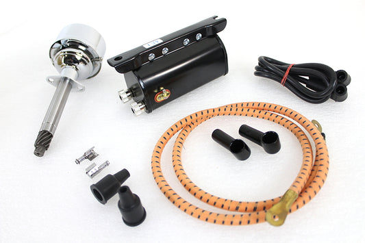 12 Volt Distributor And Coil Kit For Harley-Davidson 1948-1960