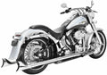Freedom Performance HD00323 Sharktail True Dual Exhaust For Harley-Davidson Softail
