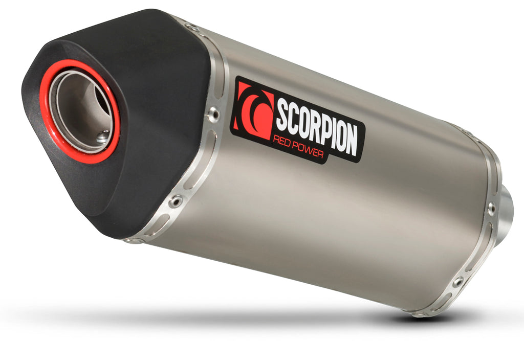 Exhaust For BMW R1200GS Scorpion Serket Parallel Satin Titanium Exhaust
