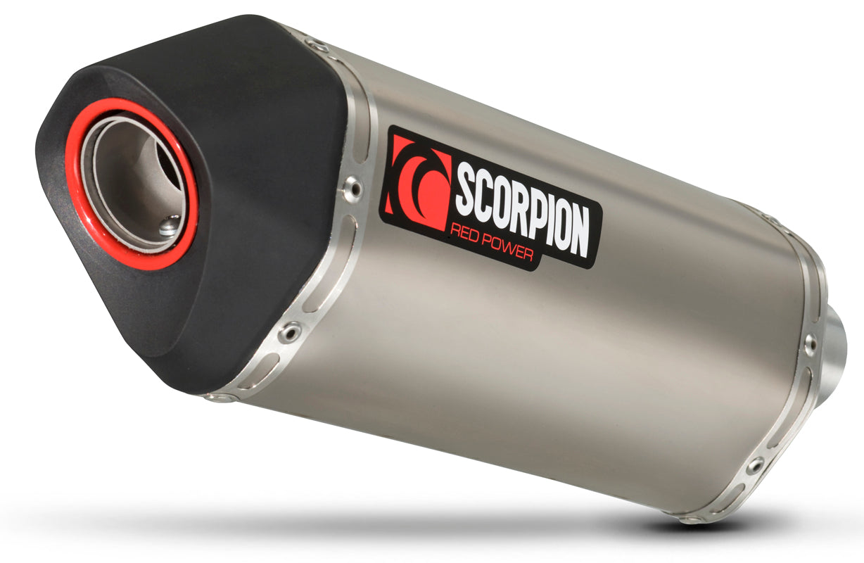 Exhaust For BMW R1200GS Scorpion Serket Parallel Satin Titanium Exhaust