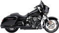 COBRA 3" SLIP-ON MUFFLERS WITH RACE-PRO TIPS FOR HARLEY-DAVIDSON 2017 - 2020 Black 3" Slip-On Mufflers