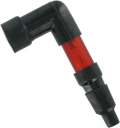 PARTS UNLIMITED FLASHING SPARK PLUG CAPS SPARK PLUG CAP 90 DEG RED