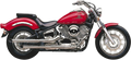 COBRA COMPLETE SLIP-ON MUFFLERS FOR METRIC CRUISERS BLVD DRAGS V STAR 1100