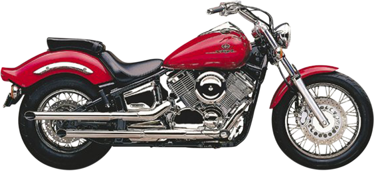 COBRA COMPLETE SLIP-ON MUFFLERS FOR METRIC CRUISERS BLVD DRAGS V STAR 1100