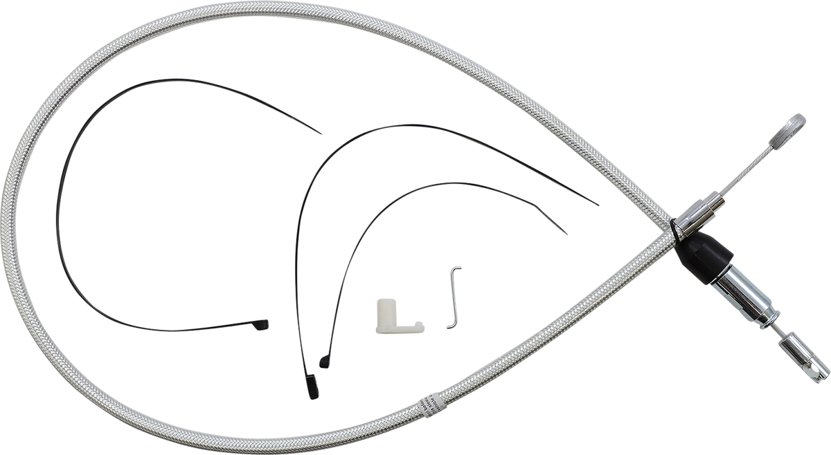 Quick Connect Braided Upper Clutch Cables For Harley Davidson