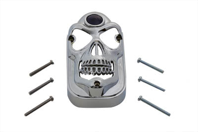 Skull Style Tombstone Tail Lamp Cover For Harley-Davidson Knucklehead & Panhead