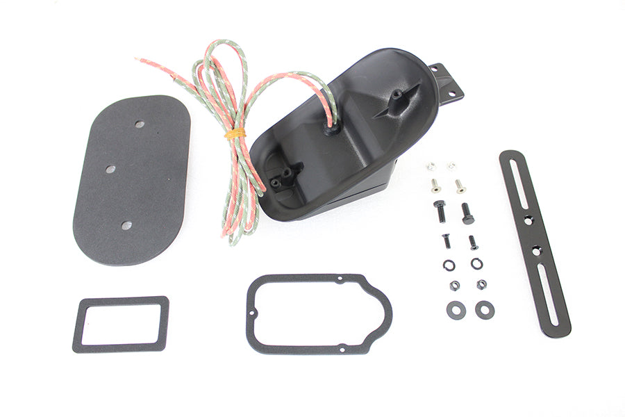 Replica Black Tombstone Style Tail Lamp Assembly For Harley-Davidson 1947-1954