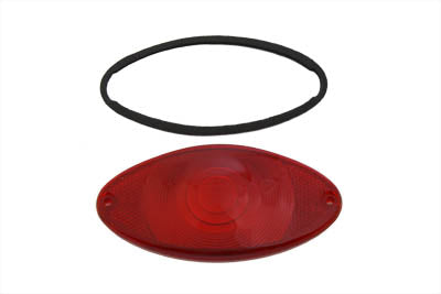Lente Piloto Cateye Tail Lamp Red Replacement Lens For Harley-Davidson