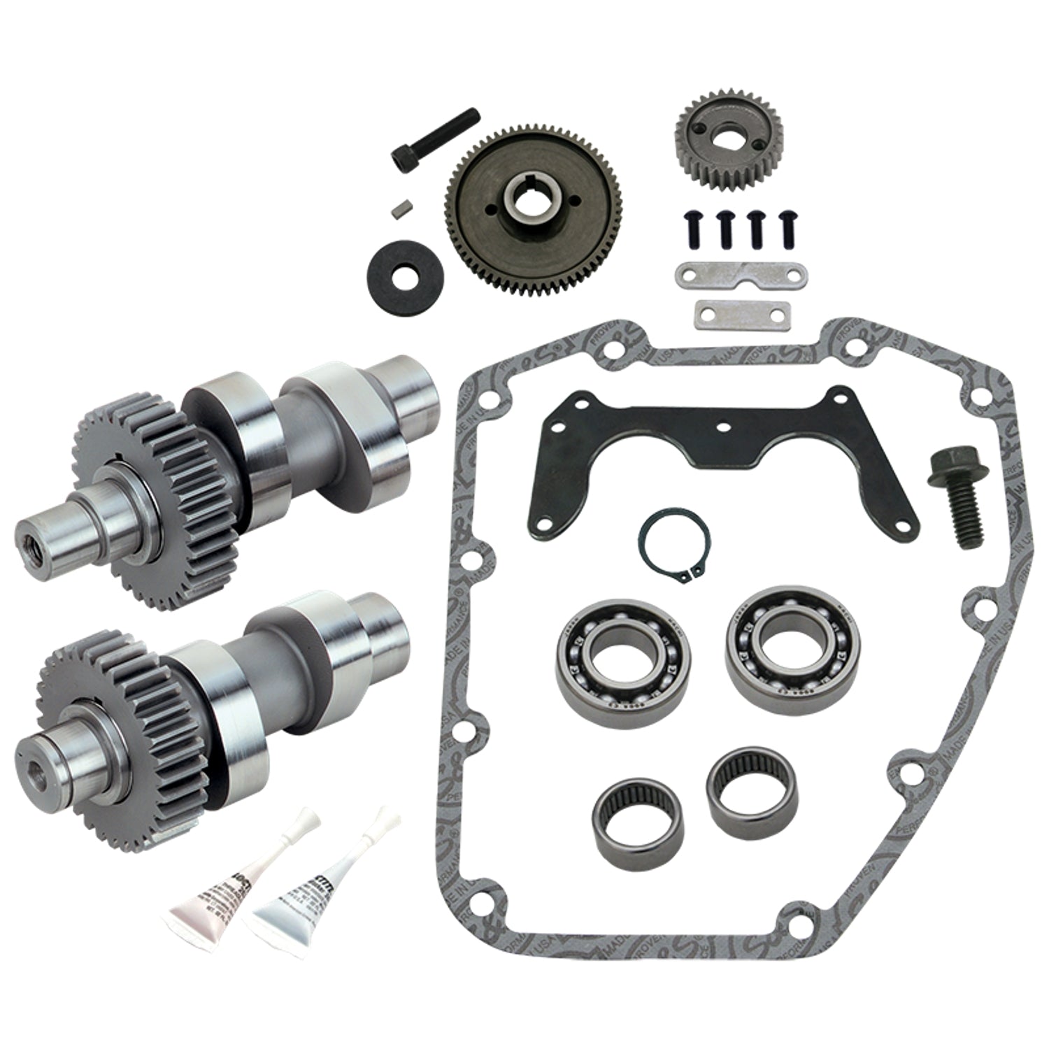 S&S 33-5177 High Torque Gear Drive Camshaft Kit For Harley-Davidson Twin Cam