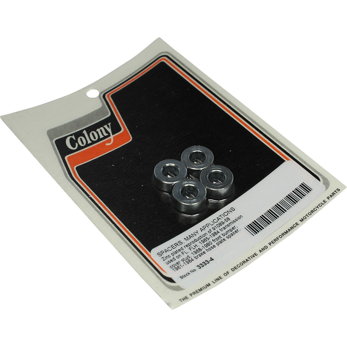 Zinc-Plated Spacer Kit For Harley Davidson