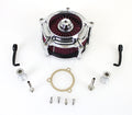 Chrome Turbine Air Cleaner Kit For Harley-Davidson 1993-2017