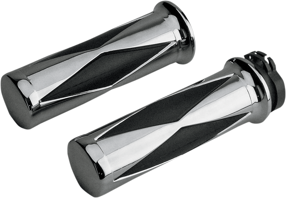 G2 ERGONOMICS CORP. TAMER THROTTLE TUBES WITH GRIPS GRIPS Q/T DIAMOND METRIC