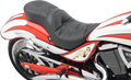 DRAG SPECIALTIES SEATS LOW-PROFILE TOURING SEATS WITH EZ GLIDE II™ BACKREST OPTION SEAT LOPRODBR PIL JKPOT