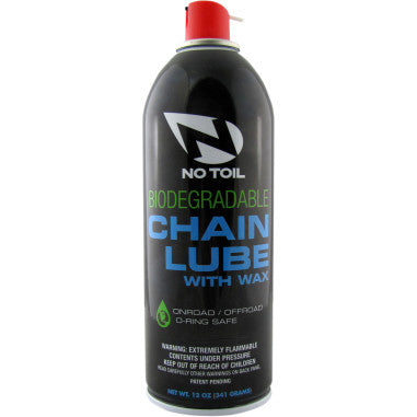 NO TOIL BIODEGRADABLE CHAIN LUBE WITH WAX