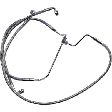 EXTENDED LENGTH STAINLESS STEEL BRAKE LINE KITS FOR HARLEY-DAVIDSON