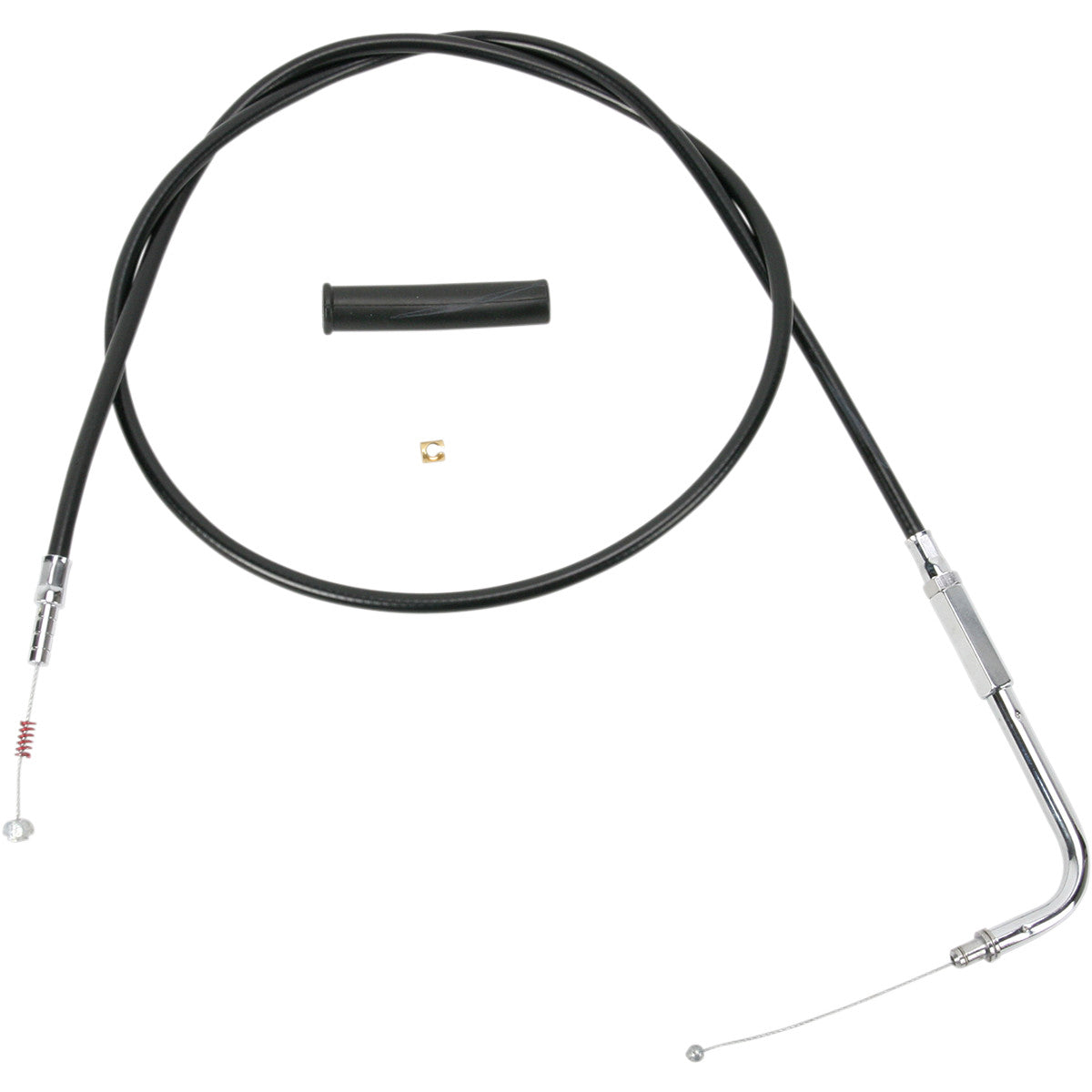 IDLE CABLE BLACK VINYL 38" FOR HARLEY-DAVIDSON 1990-1995