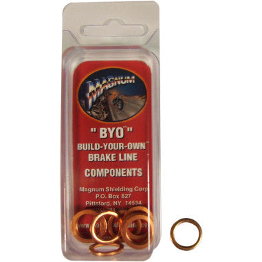 BYO® BUILD-YOUR-OWN DOT BRAKE LINE BUILDER KITS FOR HARLEY-DAVIDSON