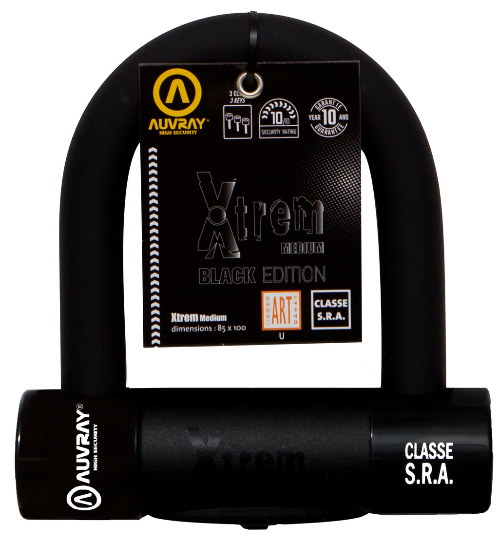 U-Lock Xtrem 85X100 Black Edition Padlock