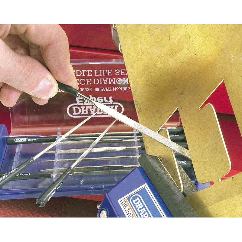 Expert 10 Piece Professional Diamond File Set 140mm