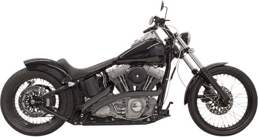 BASSANI XHAUST RADIAL SWEEPERS FOR HARLEY-DAVIDSON 2005 Black Radial Sweepers Exhaust System