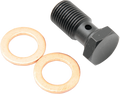 GOODRIDGE SNIPER II BRAKE LINES AND FITTINGS BOLT BANJO 7/16-24 BLACK