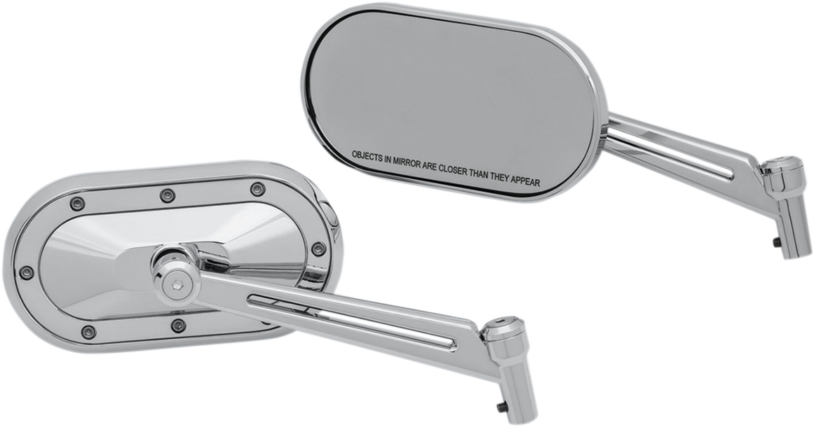 KURYAKYN HEAVY INDUSTRY MIRRORS MIRROR HEAVY IND CHROME