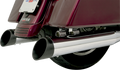 BASSANI XHAUST 4" SLIP-ON QUICK CHANGE SERIES MUFFLERS FOR HARLEY-DAVIDSON  Black Quick Change Series End Cap