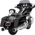 COBRA 4.5" RACE-PRO SLIP-ON MUFFLERS FOR HARLEY-DAVIDSON 1995 - 2013 Chrome/Black 4 1/2" Race-Pro Slip-On Mufflers