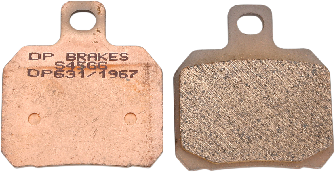 DP BRAKES BRAKE SHOES PAD, APR/DUC/BOMBRDR, F/R