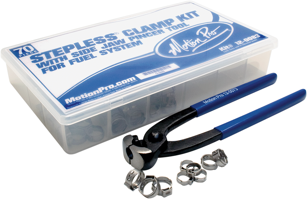 MOTION PRO STEPLESS®​ EAR CLAMP KIT FOR FUEL SYSTEM CLAMP KIT FUEL LINE