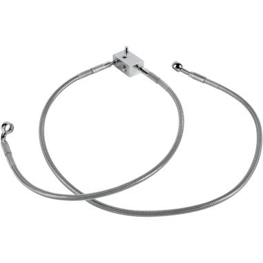 STANDARD LENGTH STAINLESS STEEL BRAKE LINE KITS FOR HARLEY-DAVIDSON