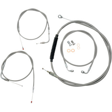 HANDLEBAR CABLE/BRAKE & CLUTCH LINE/WIRE KITS AND COMPONENTS FOR HARLEY-DAVIDSON