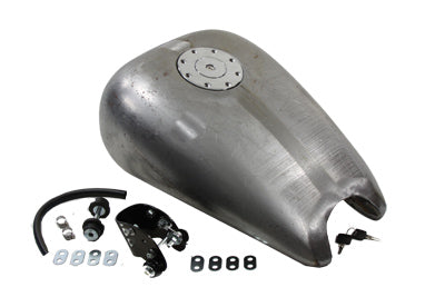 2" Stretch Bobbed 3.5 Gallon Gas Tank For Harley-Davidson