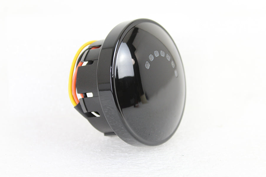 Tapon Indicador Combustible LED Negro Para Harley-Davidson
