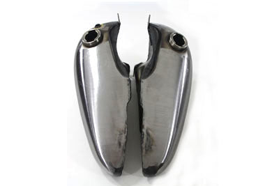 Bobbed 3.5 Gallon Gas Tank Set For Harley-Davidson