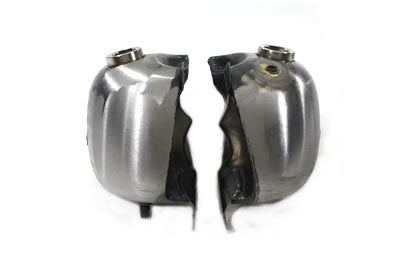 Bobbed 3.5 Gallon Gas Tank Set For Harley-Davidson