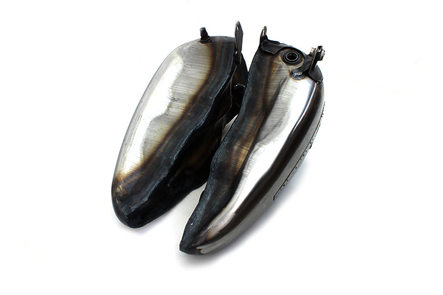 Bobbed 3.5 Gallon Gas Tank Set For Harley-Davidson