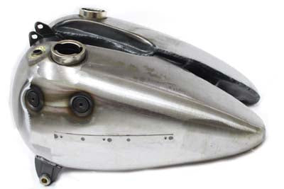 Bobbed 3.5 Gallon Gas Tank Set For Harley-Davidson