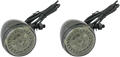CUSTOM DYNAMICS PROBEAM®​ UNIVERSAL DYNAMIC RINGZ™​ FRONT LED TURN SIGNALS SIGNAL PB UNIV RINGS GBLK
