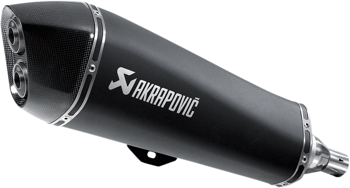 AKRAPOVIC SLIP-ON SCOOTER MUFFLERS MUFFLER SS BLK PIA MP3