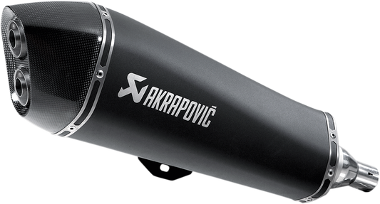 AKRAPOVIC SLIP-ON SCOOTER MUFFLERS MUFFLER SS BLK PIA MP3