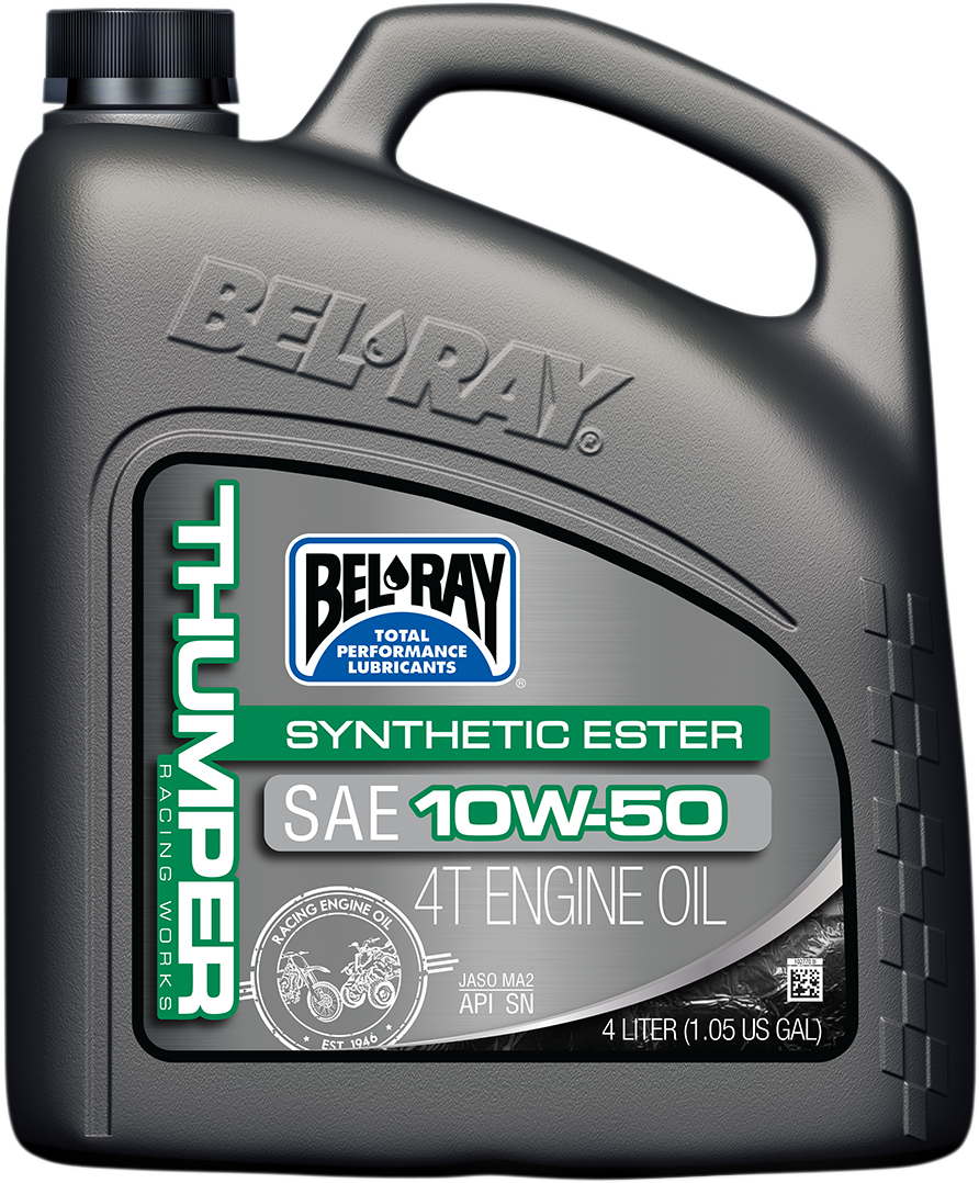 Aceite Motor Bel-Ray 10W-50 Thumper Racing Works Synthetic Ester 4T Engine Oil