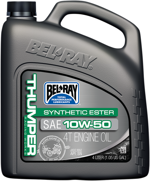 Aceite Motor Bel-Ray 10W-50 Thumper Racing Works Synthetic Ester 4T Engine Oil