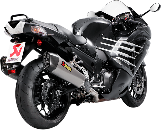 AKRAPOVIC SLIP-ON SERIES MUFFLERS MUFFLERS TI/CF ZX14R 2016