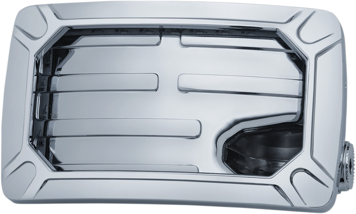KURYAKYN NOVA CURVED SIDE-MOUNT LICENSE PLATE HOLDERS MOUNT LP HORZ NOVA CH