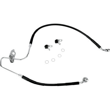 STANDARD LENGTH STAINLESS STEEL BRAKE LINE KITS FOR HARLEY-DAVIDSON