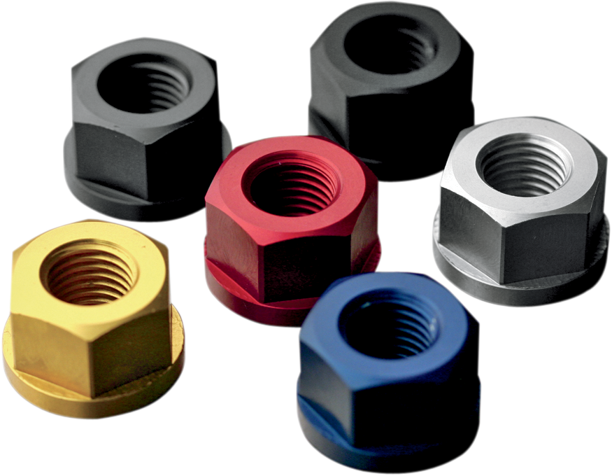 DRIVEN RACING SPROCKET NUTS SPRKT NUT ALUM 10MM BLK