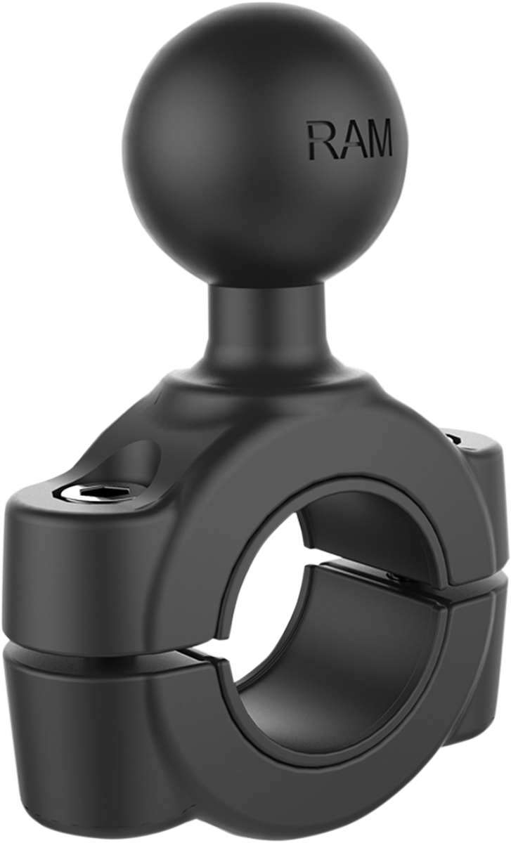 RAM MOUNT RAM MOUNT TORQUE™ HANDLEBAR/RAIL BASES WITH 1" BALL BASE BAR CLMP 3/4" - 1"